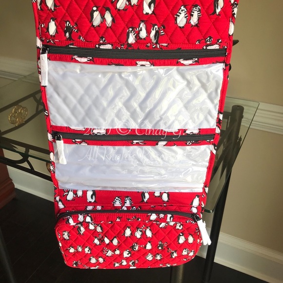 ✨NWT Vera Bradley Hanging Travel Organizer Penguin - Picture 10 of 12